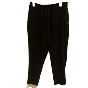 Zara Women’s Elastic Waist Pants Slacks Black XXL